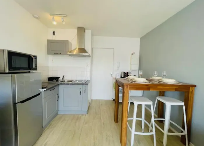 Proche Tram- Parking Prive - 2 Voyageurs Apartment